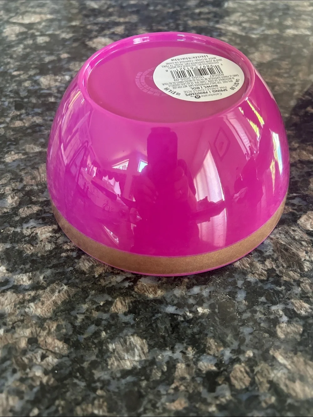 CELEBRATE IT MELAMINE PINK JUNGLE BOWLS  6